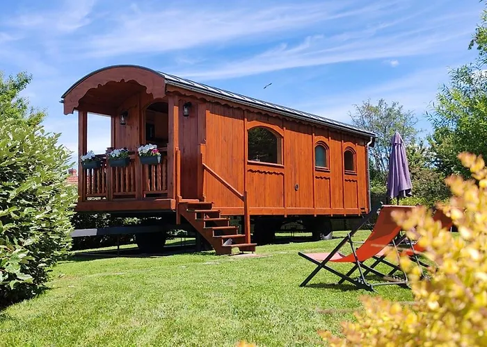 Tatil Evi Insolite En Champagne - Roulotte Des Cahouriaux